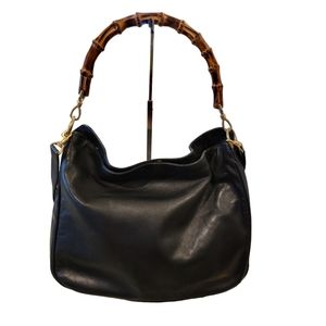 Gucci Leather Hobo Bag